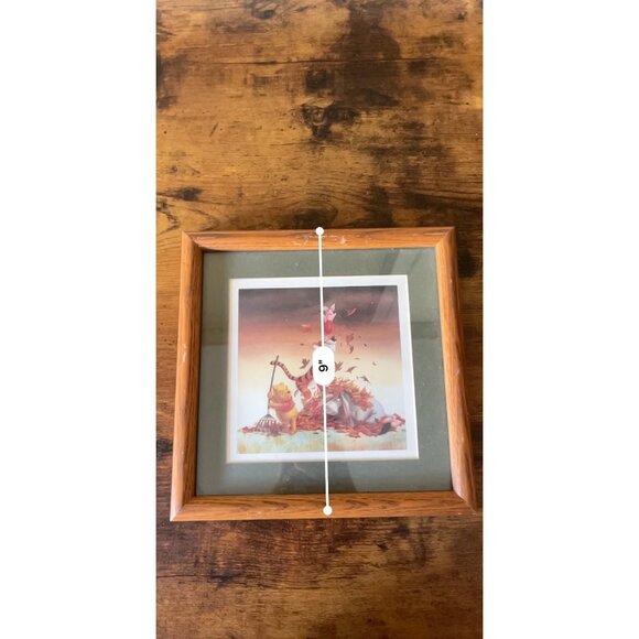 Winnie The Pooh & Friends Framed Prints In Wooden Frames Vintage Set of 2 - Picture 13 of 15
